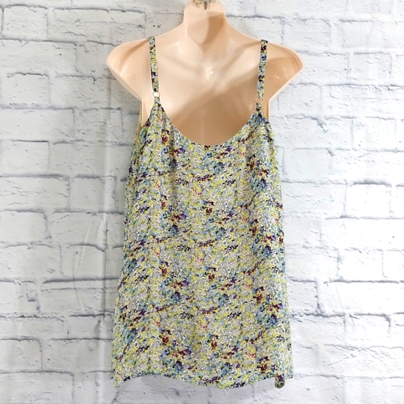 Cabi Top Floral Adjustable Straps Sz M - Picture 4 of 6